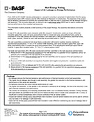 Wall Energy Rating Bulletin